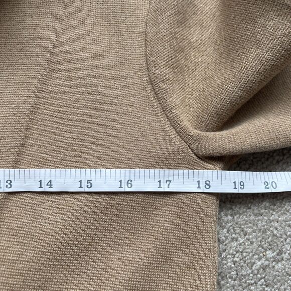 J Crew Sweater Blazer Womens XXS Camel Cecile Knit Oversized Old Money Cardigan - Picture 5 of 7
